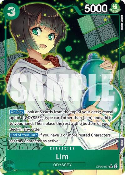 Lim (037) (Parallel) OP09-037 Emperors in the New World Card