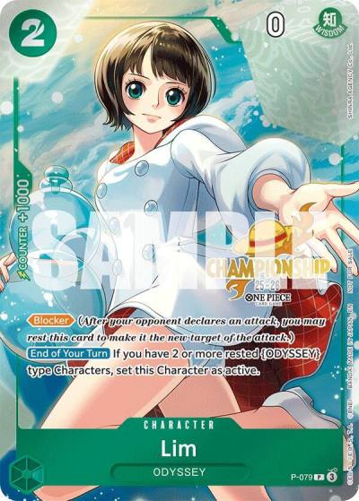 Lim (CS 25-26 Event Pack) P-079 One Piece Promotion Cards Card