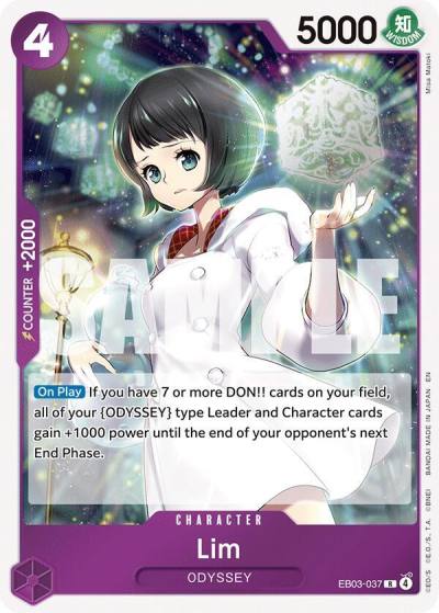 Lim EB03-037 Extra Booster: One Piece Heroines Edition Card