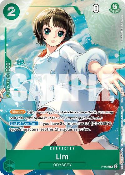 Lim (Event Pack Vol. 6) P-079 One Piece Promotion Cards Card