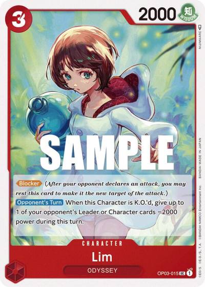Lim OP03-015 Pillars of Strength Card