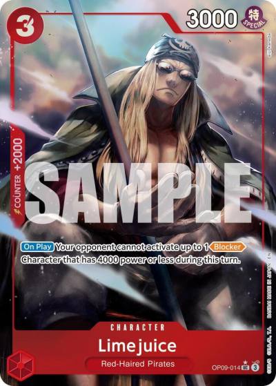 Limejuice (Alternate Art) OP09-014 Premium Booster -The Best- Vol. 2 Card