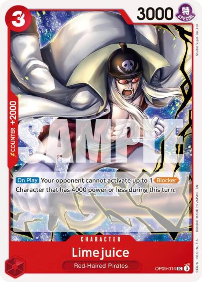 Limejuice (Reprint) OP09-014 Premium Booster -The Best- Vol. 2 Card