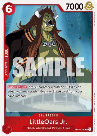 LittleOars Jr. EB01-008 Extra Booster: Memorial Collection Card