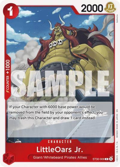 LittleOars Jr. ST30-009 Starter Deck EX: Luffy & Ace Card