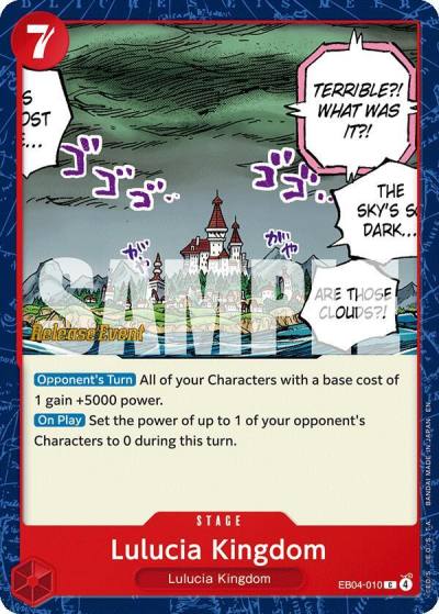 Lulucia Kingdom EB04-010 Adventure on Kami's Island Release Event Cards Card