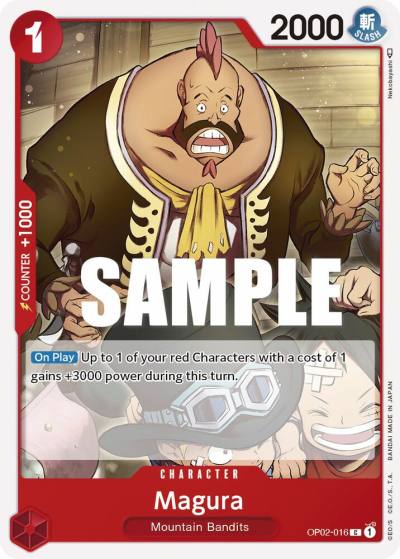 Magura OP02-016 Paramount War Card