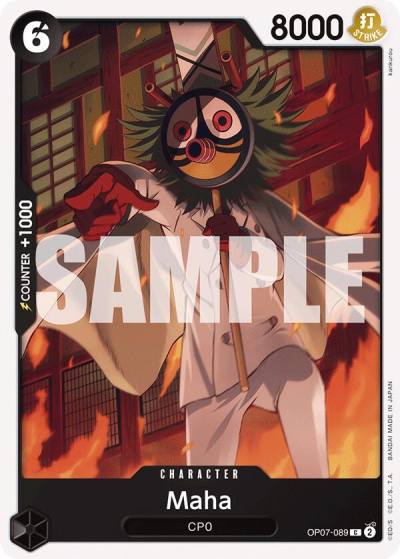 Maha OP07-089 500 Years in the Future Card