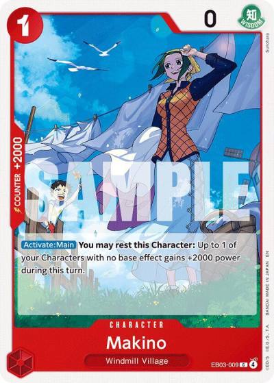 Makino EB03-009 Extra Booster: One Piece Heroines Edition Card