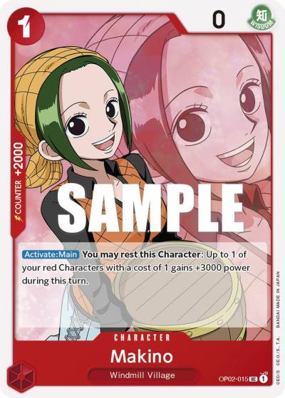 Makino OP02-015 Paramount War Card