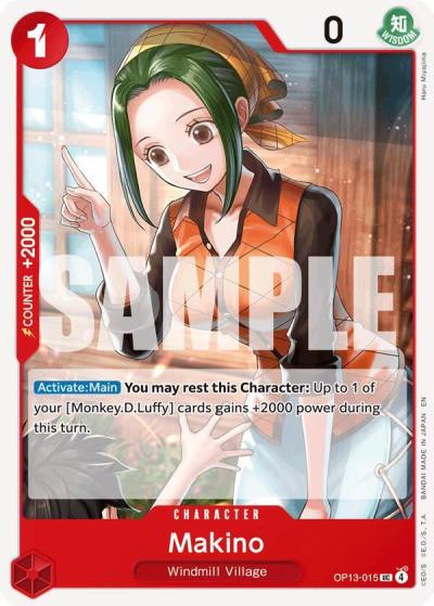 Makino OP13-015 Carrying On His Will Card