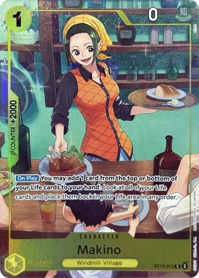 Makino (Premium Card Collection -Best Selection Vol. 3-) ST13-012 One Piece Promotion Cards Card