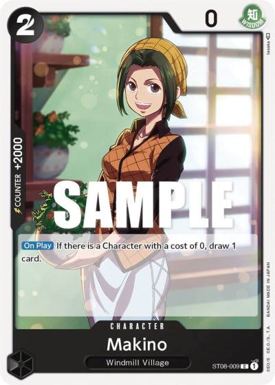 Makino ST08-009 Starter Deck 8: Monkey.D.Luffy Card