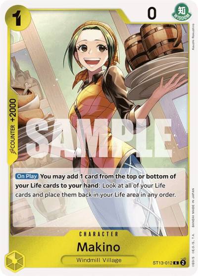 Makino ST13-012 Ultra Deck: The Three Brothers Card