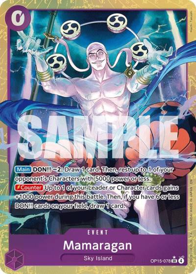 Mamaragan (Alternate Art) OP15-078 Adventure on Kami's Island Card