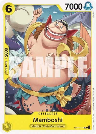 Mamboshi OP11-111 A Fist of Divine Speed Card