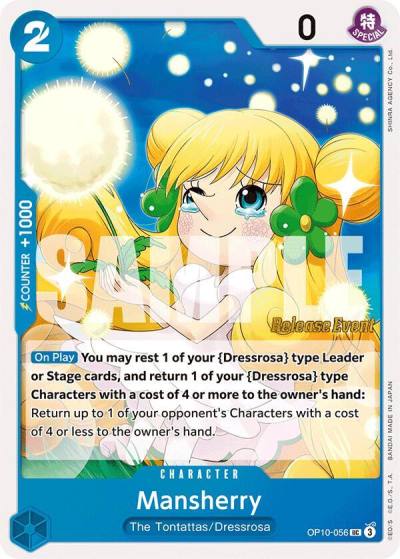 Mansherry OP10-056 Royal Blood Release Event Cards Card