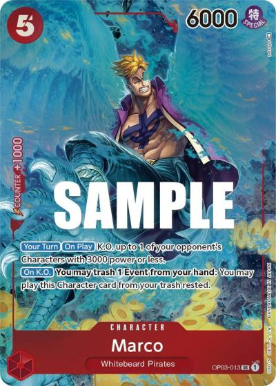 Marco (Alternate Art) OP03-013 Pillars of Strength Card