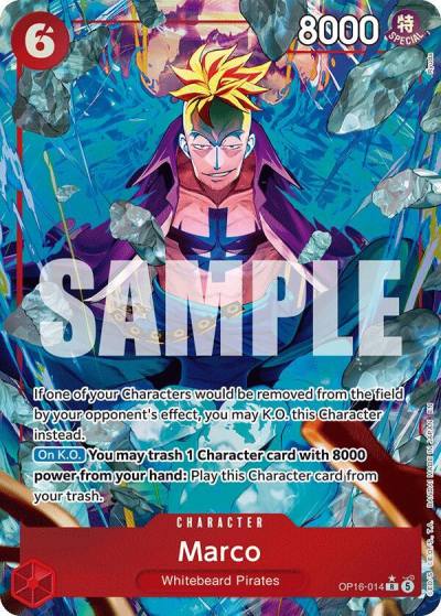 Marco (Alternate Art) OP16-014 The Time of Battle Card