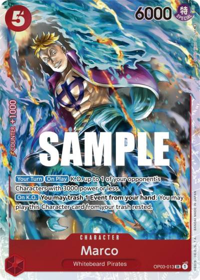 Marco OP03-013 Pillars of Strength Card