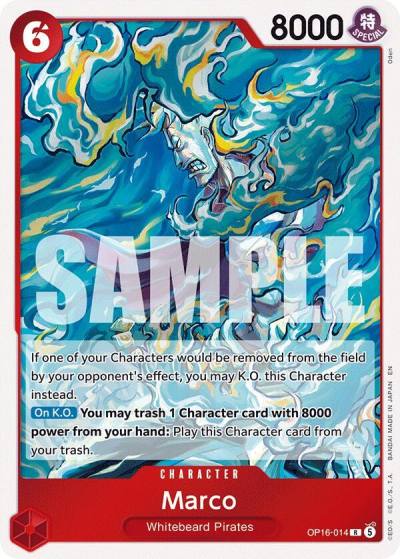 Marco OP16-014 The Time of Battle Card