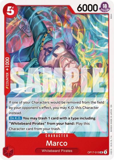 Marco OP17-015 The World's Strongest Warriors Card