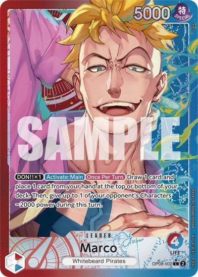 Marco (Parallel) OP08-002 Two Legends Card