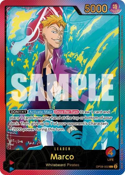 Marco (SP) OP08-002 Extra Booster: Anime 25th Collection Card