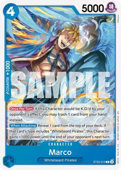 Marco ST22-012 Starter Deck 22: Ace & Newgate Card
