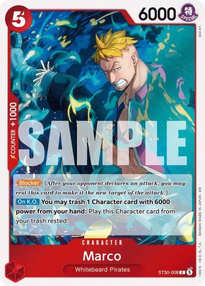 Marco ST30-008 Starter Deck EX: Luffy & Ace Card