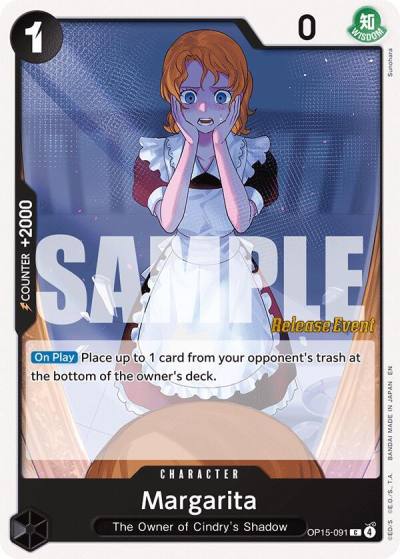 Margarita OP15-091 Adventure on Kami's Island Release Event Cards Card