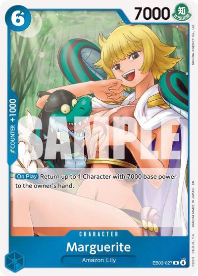 Marguerite EB03-027 Extra Booster: One Piece Heroines Edition Card