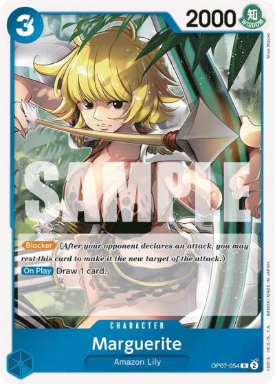 Marguerite OP07-054 500 Years in the Future Card