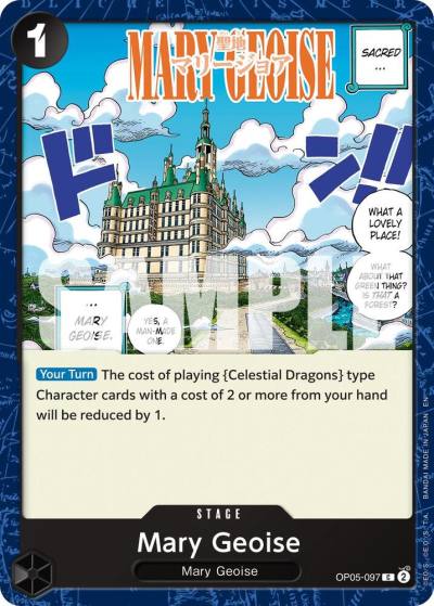 Mary Geoise (Reprint) OP05-097 Premium Booster -The Best- Vol. 2 Card