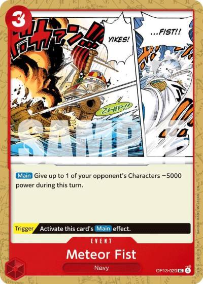 Meteor Fist OP13-020 Carrying On His Will Card