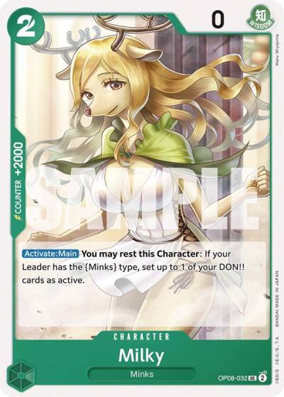 Milky OP08-032 Two Legends Card
