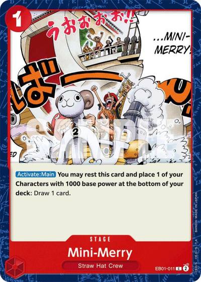 Mini-Merry EB01-011 Extra Booster: Memorial Collection Card