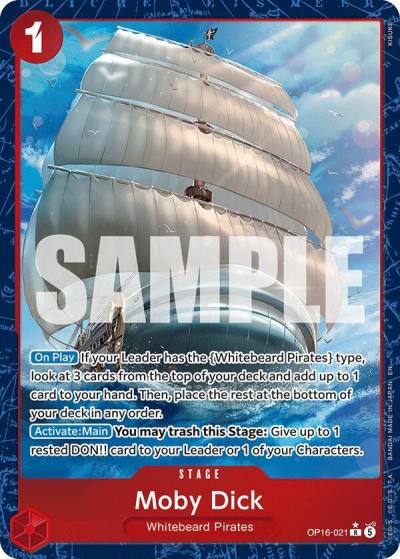 Moby Dick (Alternate Art) OP16-021 The Time of Battle Card