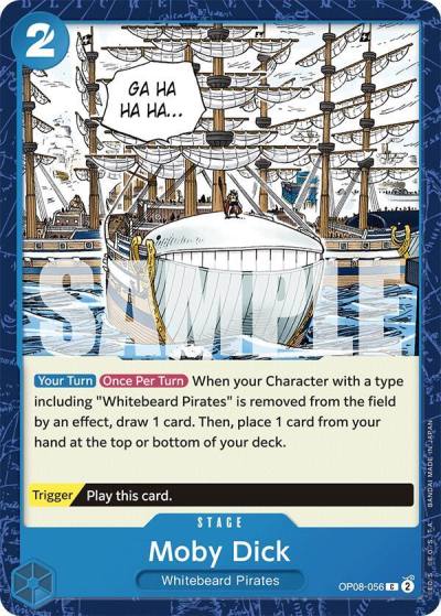 Moby Dick OP08-056 Two Legends Card