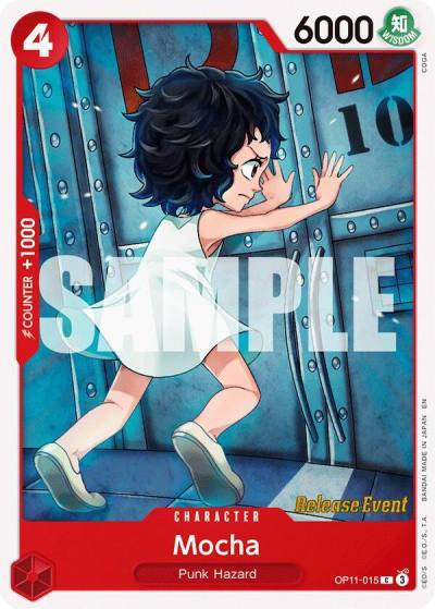 Mocha OP11-015 A Fist of Divine Speed Release Event Cards Card
