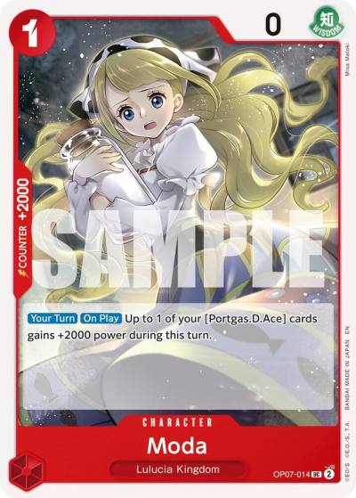Moda (Reprint) OP07-014 Premium Booster -The Best- Vol. 2 Card