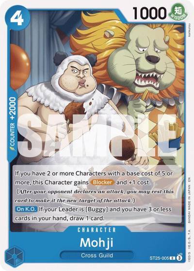 Mohji ST25-005 Starter Deck 25: BLUE Buggy Card