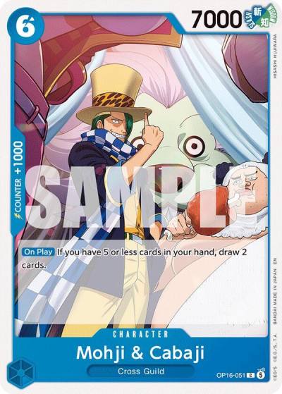 Mohji & Cabaji OP16-051 The Time of Battle Card