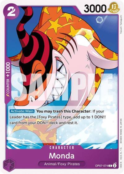 Monda OP07-074 500 Years in the Future Card