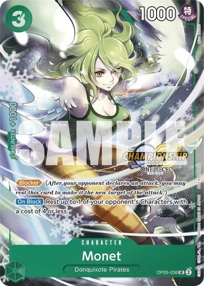 Monet (CS 2024 Event Pack) OP05-036 One Piece Promotion Cards Card
