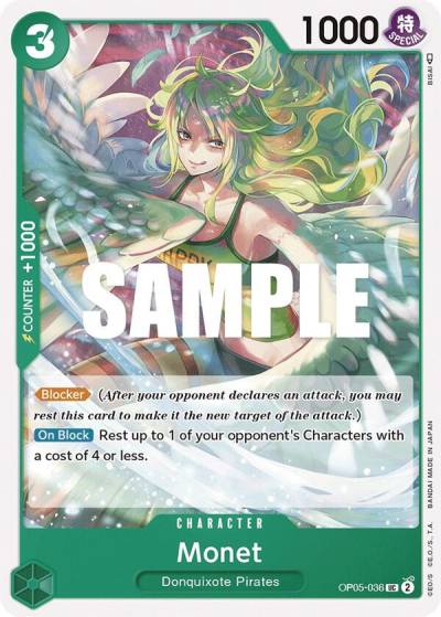 Monet OP05-036 Awakening of the New Era Card