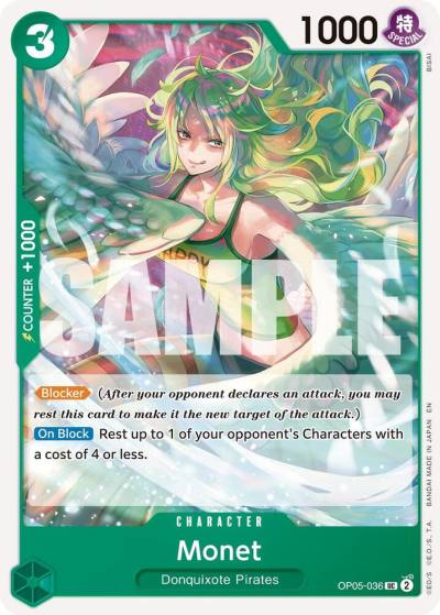Monet (Reprint) OP05-036 Premium Booster -The Best- Vol. 2 Card