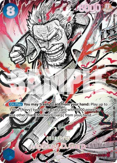 Monkey.D.Garp (OP12-056) (SP) OP12-056 The World's Strongest Warriors Card