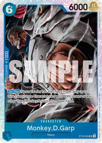 Monkey.D.Garp ST33-005 Starter Deck 33: BLUE Kuzan Card