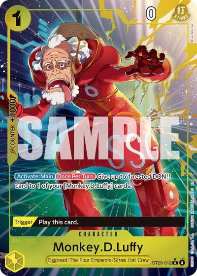 Monkey.D.Luffy (012) (Full Art) ST29-012 Starter Deck 29: Egghead Card